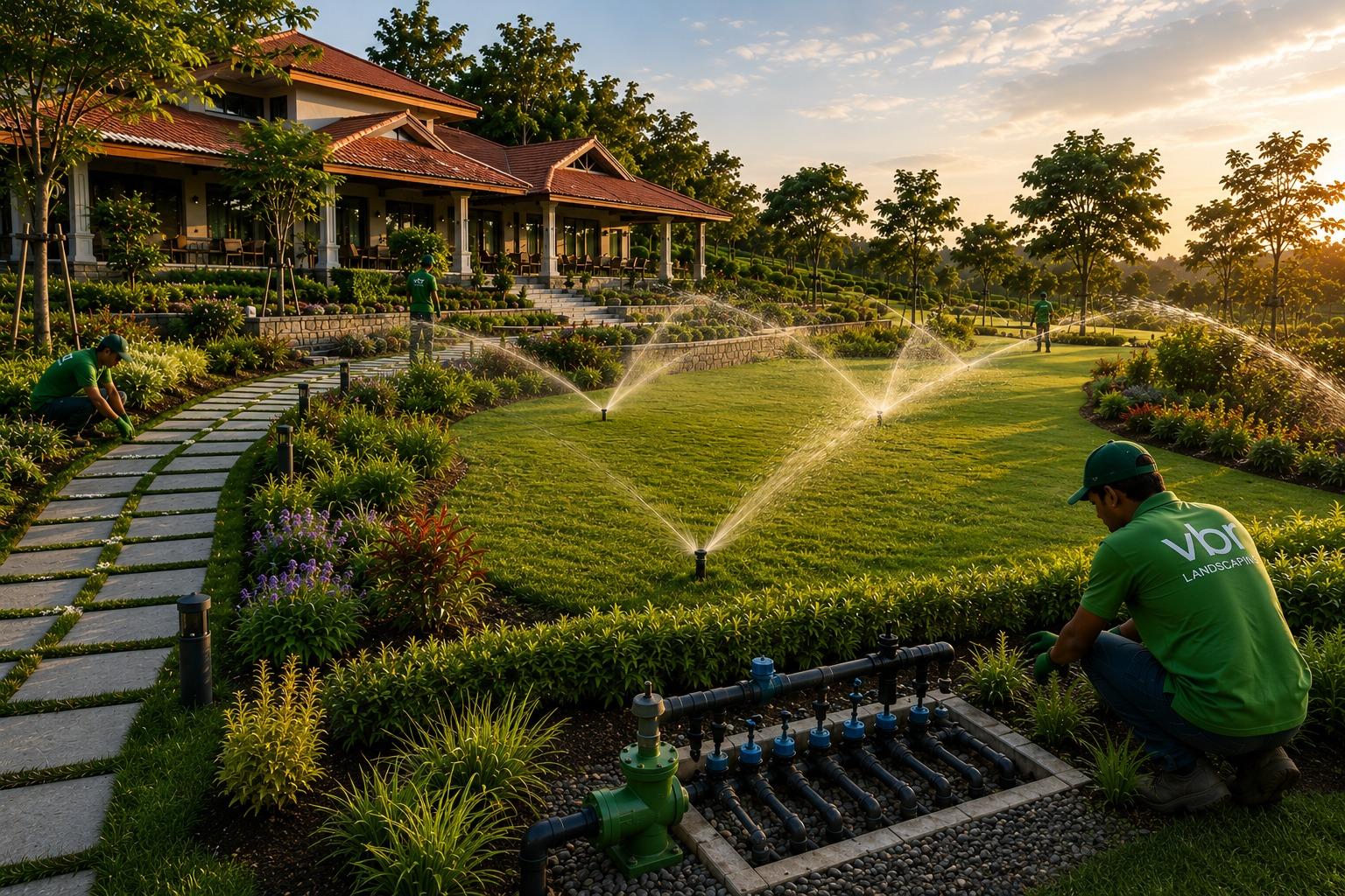 Luxury landscape