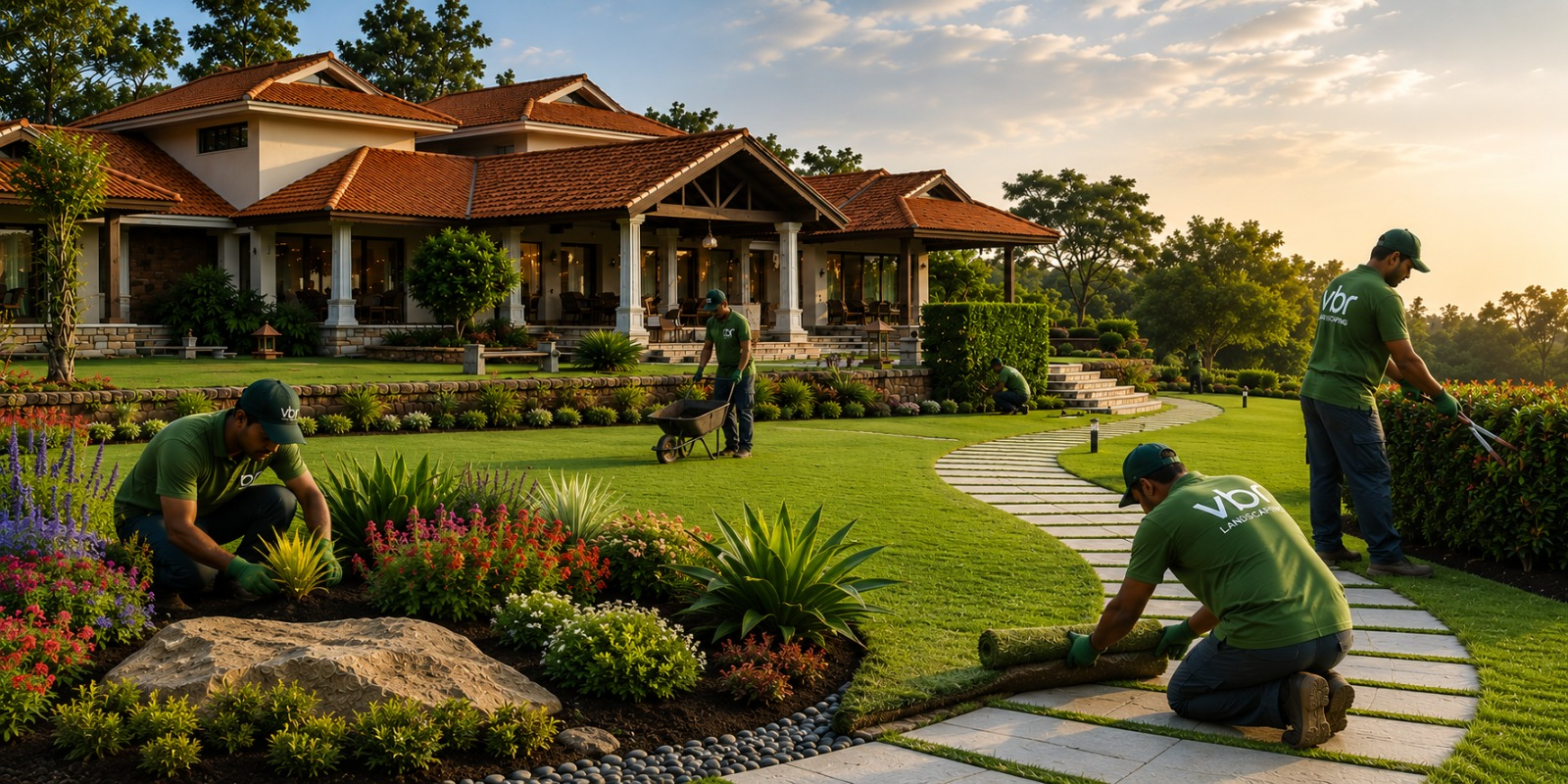 Luxury landscape
