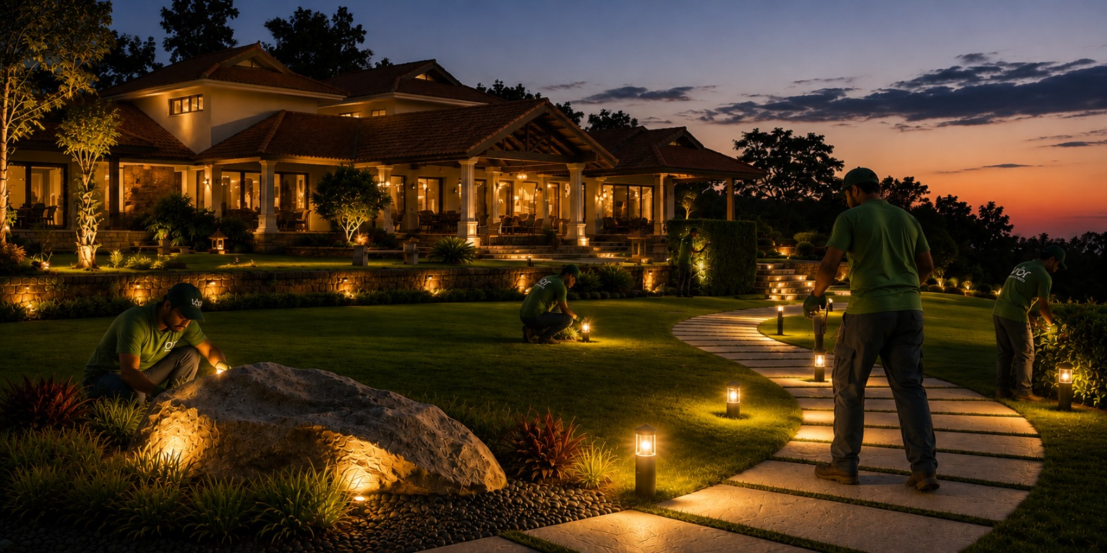 Luxury landscape