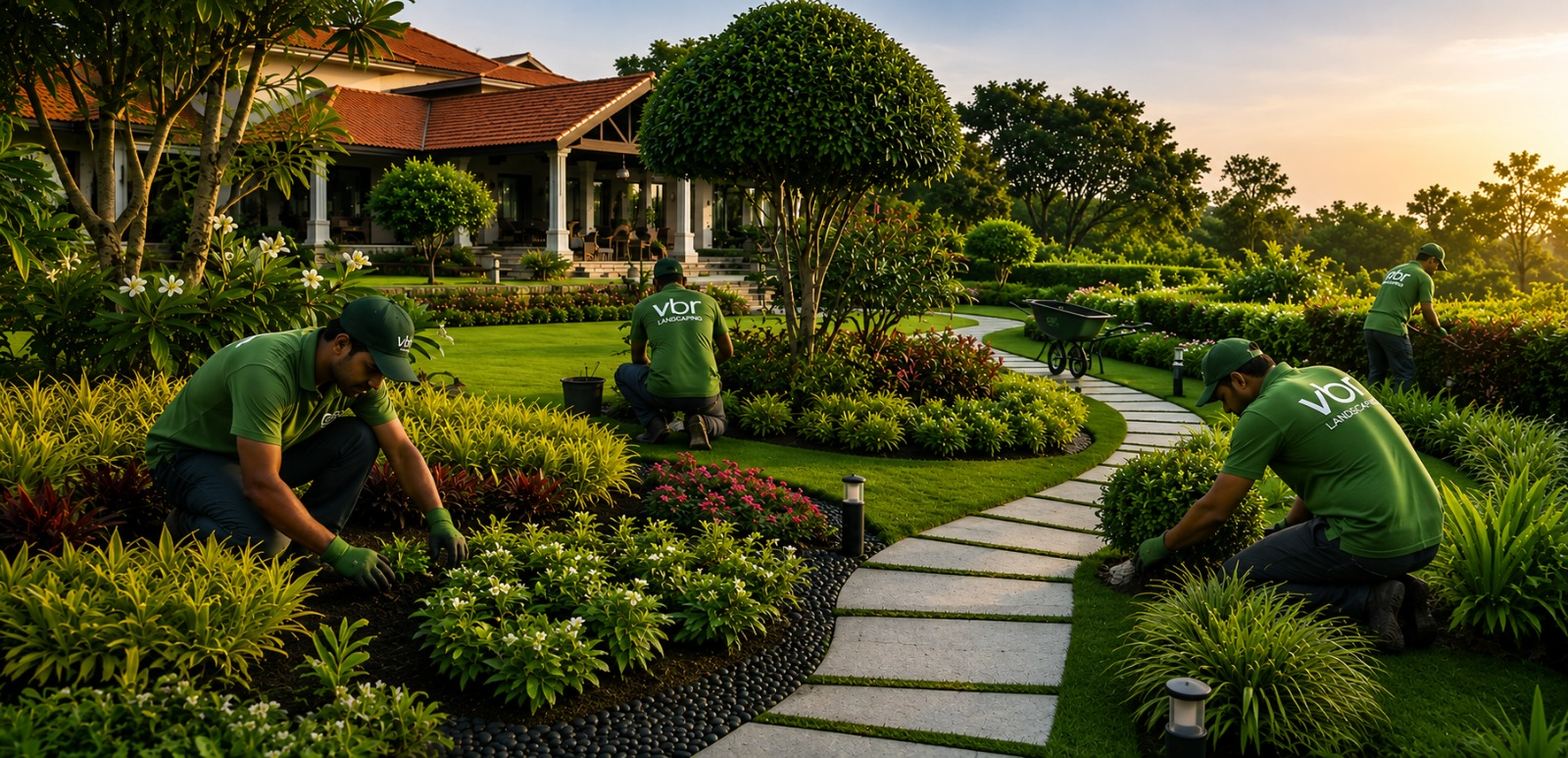 Luxury landscape