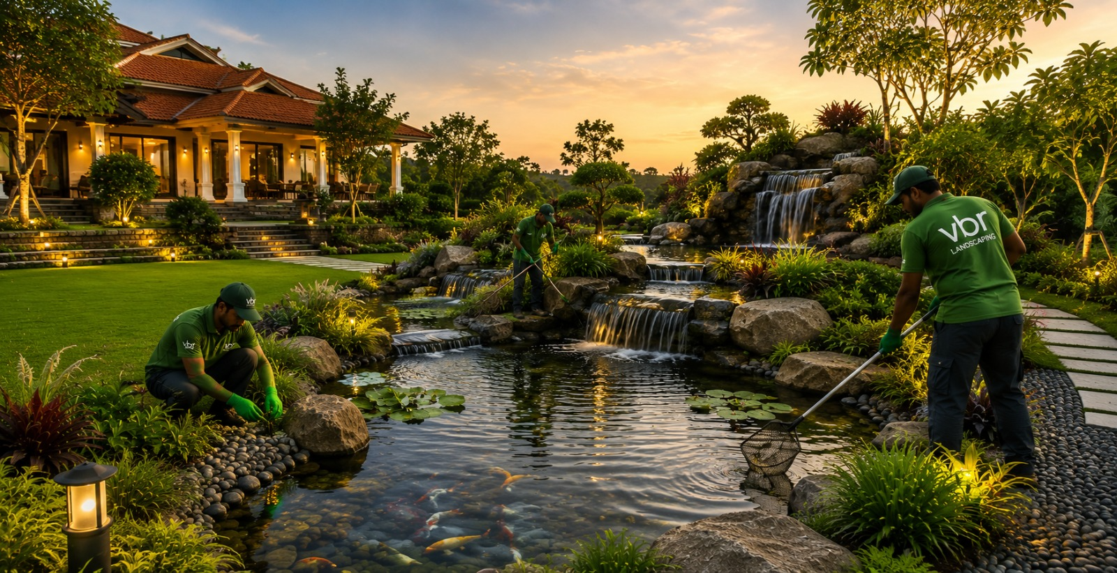 Luxury landscape