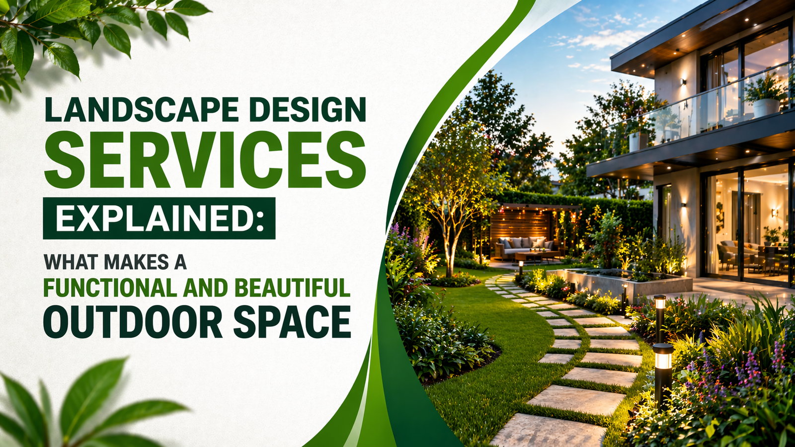 Landscape Design Services Explained: What Makes a Functional and Beautiful Outdoor Space