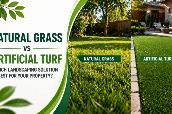 Natural Grass vs Artificial Turf: Which Landscaping Solution Is Best for Your Property?