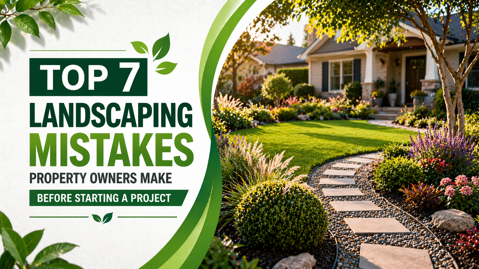 Top 7 Landscaping Mistakes Property Owners Make Before Starting a Project